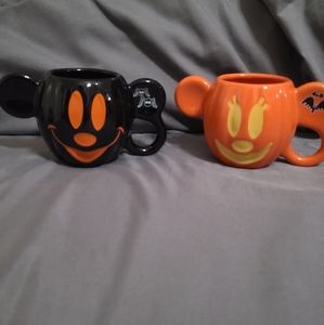 Mickey and Minnie Mouse Halloween Mug
